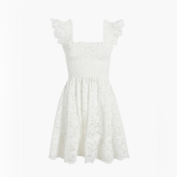 Hill House The Lace Elizabeth Nap Dress and slip - Picture 1 of 4